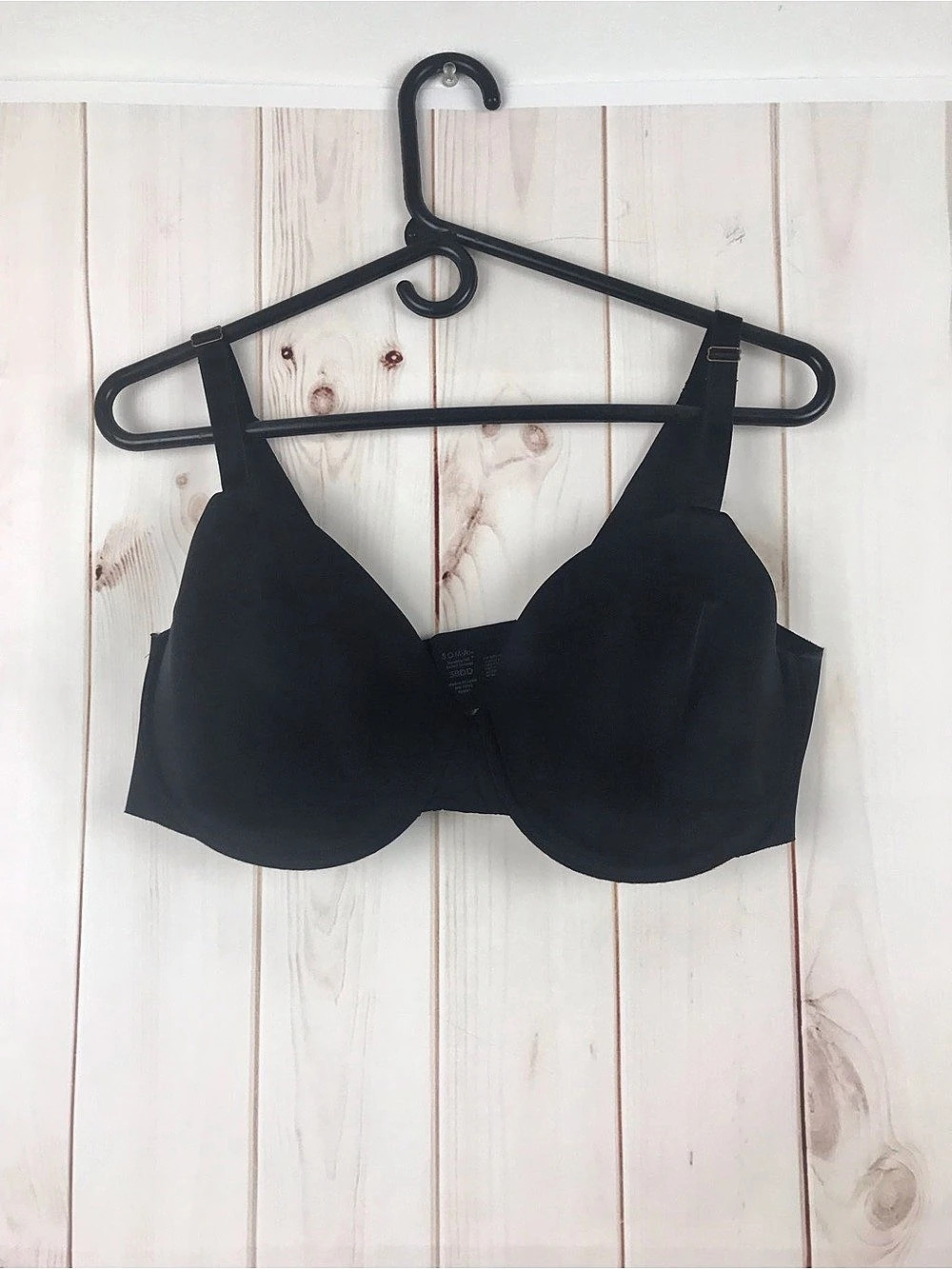 Soma Vanishing 360 Perfect Coverage Bra Black 38DD